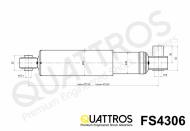 FS4306 QUATTROS - AMORTYZATOR PRZÓD /FRONT ->KYB 344306 