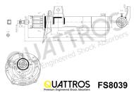 FS8039 QUATTROS - AMORTYZATOR 