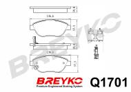 Q1701 BREYKO - KLOCKI HAMULCOWE PREMIUM GDB1701 