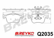 Q2035 BREYKO - KLOCKI HAMULCOWE PREMIUM GDB2035 