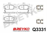 Q3331 BREYKO - KLOCKI HAMULCOWE PREMIUM GDB3331 