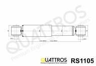 RS1105 QUATTROS - AMORTYZATOR TYŁ/REAR ->KYB 441105 