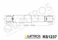 RS1237 QUATTROS - AMORTYZATOR TYŁ/REAR ->KYB 341237 