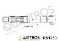 RS1250 QUATTROS - AMORTYZATOR 