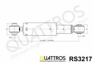 RS3217 QUATTROS - AMORTYZATOR TYŁ/REAR ->KYB 553217 