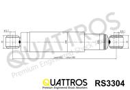 RS3304 QUATTROS - AMORTYZATOR 