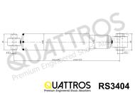 RS3404 QUATTROS - AMORTYZATOR 