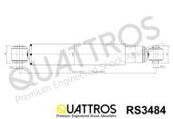 RS3484 QUATTROS - AMORTYZATOR 
