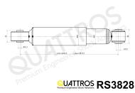 RS3828 QUATTROS - AMORTYZATOR TYŁ/REAR ->KYB 343828 