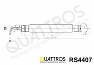 RS4407 QUATTROS - AMORTYZATOR TYŁ/REAR ->KYB 344407 