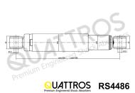 RS4486 QUATTROS - AMORTYZATOR 