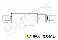 RS5041 QUATTROS - AMORTYZATOR TYŁ/REAR ->KYB 345041 