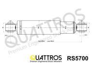 RS5700 QUATTROS - AMORTYZATOR 