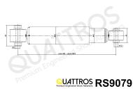 RS9079 QUATTROS - AMORTYZATOR TYŁ/REAR ->KYB 349079 