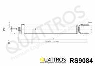 RS9084 QUATTROS - AMORTYZATOR TYŁ/REAR ->KYB 349084 