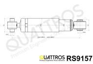 RS9157 QUATTROS - AMORTYZATOR TYŁ/REAR ->KYB 349157 