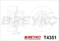 T4351 BREYKO - TARCZE HAM.2SZT DF4351=92129603=BG3836 