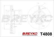 T4808 BREYKO - TARCZE HAM.2SZT DF4808=92163703=BG4234 