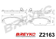 Z2163 BREYKO - KLOCKI HAMULCOWE GDB2163 
