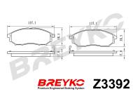 Z3392 BREYKO - KLOCKI HAMULCOWE GDB3392 