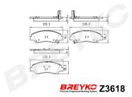 Z3618 BREYKO - KLOCKI HAMULCOWE GDB3618 