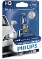 12336WHVB1 PHILIPS - ŻARÓWKA H3 55W WHITE VISION PHILIPS 