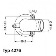 4276.87D WAHLER - TERMOSTAT MERCEDES W210 2.0 16V 