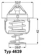 4639.82D WAHLER - TERMOSTAT MAZDA 3,6 03- 