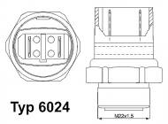 6024.95D WAHLER - PRZEŁĄCZNIK TERMICZNY, WENTYLATOR CHŁODNPASSAT 97-, AUDI 80, A4