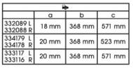 333116 KAYABA - AMORTYZATOR TYLNY PRAWY GAZOWY 1.3I(EE100,101),1.6I(AE101),2