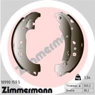 10990.159.5 ZIM - SZCZĘKI HAMULC. VW POLO  17- ZIMMERMANN 