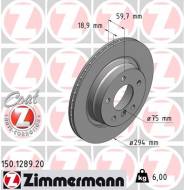 150.1289.20 ZIM - TARCZA HAMULCOWA 