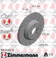 150.3460.70 ZIM - TARCZA HAMULC. BMW 3 E90  07-11 PT M3 