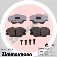 20941.990.1 ZIM - KLOCKI HAMULC. MERCEDES W124  84-96 ZIMMERMANN