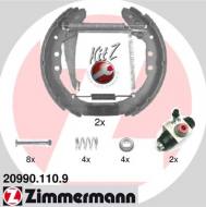 20990.110.9 ZIM - SZCZĘKI HAMULC.+CYLINDERKI (ZESTAW) VW C