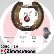 20990.116.9 ZIM - SZCZĘKI HAMULC.+CYLINDERKI (ZESTAW) FIAT