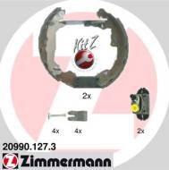 20990.127.3 ZIM - SZCZĘKI HAMULC.+CYLINDERKI (ZESTAW) FORD
