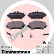 23070.170.2 ZIM - KLOCKI HAMULC. MERCEDES W168 A-KLASA  97