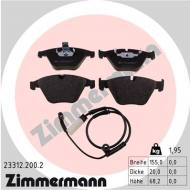 23312.200.2 ZIM - KLOCKI HAMULC. BMW 7 E65  02- 