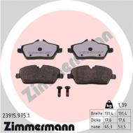 23915.975.1 ZIM - KLOCKI HAMULC. BMW 1 E87  04- ZIMMERMANN