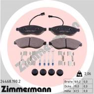 24468.190.2 ZIM - KLOCKI HAMULC. CITROEN JUMPER  06- 