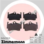 24541.155.9 ZIM - KLOCKI HAMULC. PORSCHE BOXSTER (987)  05