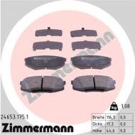 24653.175.1 ZIM - KLOCKI HAMULC. TOYOTA LANDCRUISER  08- T