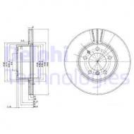 BG2433 DELPHI - TARCZA HAMULCOWA PRZEDNIA 520I,525I,530I,530I,525TD  WENTYLO