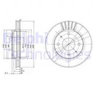 BG2763 DELPHI - TARCZA HAMULCOWA PRZEDNIA 