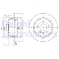 BG3241 DELPHI - TARCZA HAMULCOWA TYLNA Ů280  /-BP=MALOWANE ALU/