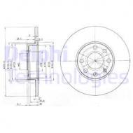 BG3402 DELPHI - TARCZA HAMULCOWA PRZEDNIA SIL.1.2 -ABS 256 X 11