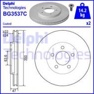 BG3537C DELPHI - TARCZA HAMULCOWA FORD/JAGUAR FORD MONDEO / JAGUAR X TYPE