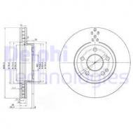 BG3838 DELPHI - TARCZA HAMULCOWA Mercedes MERCEDES VIANO, VITO