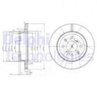 BG3884 DELPHI - TARCZA HAMULCOWA PRZEDNIA 1.0 16V /1.2 16V   253X17